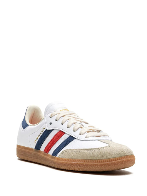 adidas X Sporty & Rich Samba Og Usa Sneakers — White — Size US M 9 - US W 10.5 — Side View