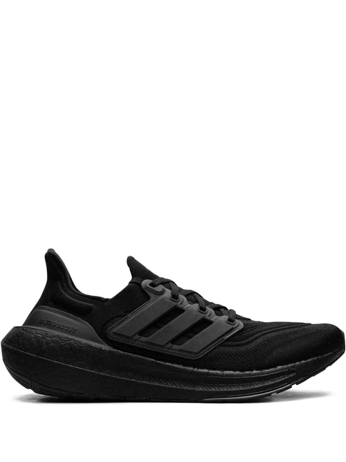 adidas Ultraboost Light Black Sneakers — Black — Size US M 5 - US W 6.5 — Front View