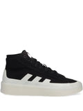 adidas Znsored Hi Sneakers — Black — Size US M 3.5 - US W 5 — Front View