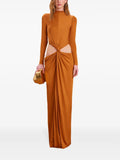 Cult Gaia Keri Dress — Orange — Size S — Front View