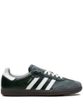 adidas X Sneakersnstuff  Samba Og 25 Years On S?ermalm Sneakers — Dark Green/White — Size US M 8 - US W 9.5 — Front View