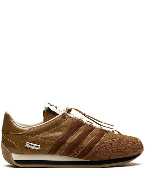 adidas X Song For The Mute Country Og Bronze Sneakers — Camel Brown — Size US M 9 - US W 10.5 — Front View