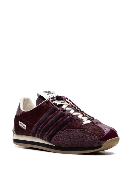 adidas X Song For The Mute Country Og Sneakers — Chocolate Brown — Size US M 8 - US W 9.5 — Side View