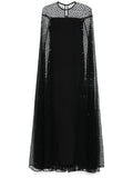 Nissa Sequin Embellished Gown — Black — Size XS — Front View