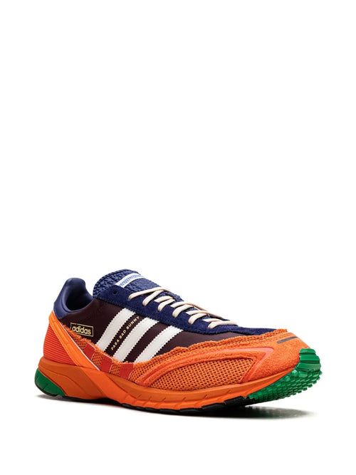 adidas X Bad Bunny Adizero Sl72 Maroon Sneakers — Maroon/White/Red — Size US M 8 - US W 9.5 — Side View