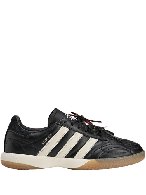 adidas X Naked X Maha Samba Millenium Black Sneakers — Black — Size US M 6 - US W 7.5 — Front View