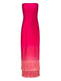 Baobab Cleo Maxi Dress — Pink — Size XS — Front View