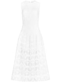 Silvia Tcherassi Paola Midi Dress — White — Size XS — Front View