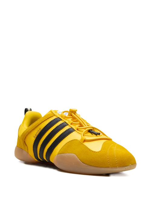 adidas X Bad Bunny Ballerina Bold Gold Sneakers — Banana Yellow — Size US M 8 - US W 9.5 — Side View