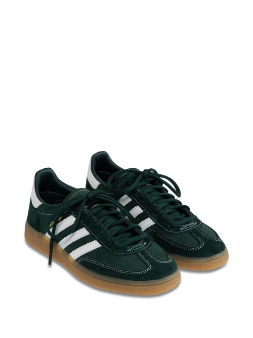 adidas X Sporty & Rich Handball Spezial Suede Sneakers — Dark Green — Size US M 9 - US W 10.5 — Side View