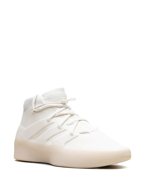 adidas X Fear Of God Athletics Basketball Cream White Sneakers — Cream White — Size US M 4 - US W 5.5 — Side View