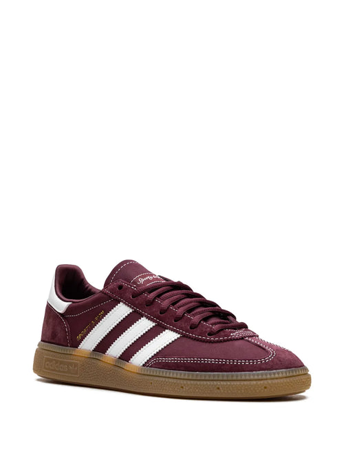 adidas X Sporty & Rich Handball Spezial Shadow Red Sneakers — Bordeaux Red — Size US M 9 - US W 10.5 — Side View