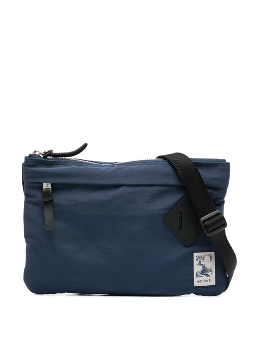 Agnes B Canvas Messenger Bag — Same as shown — Size One Size — Front View