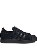 adidas Superstar Ii Core Black Sneakers — Black — Size US M 4 - US W 5.5 — Front View