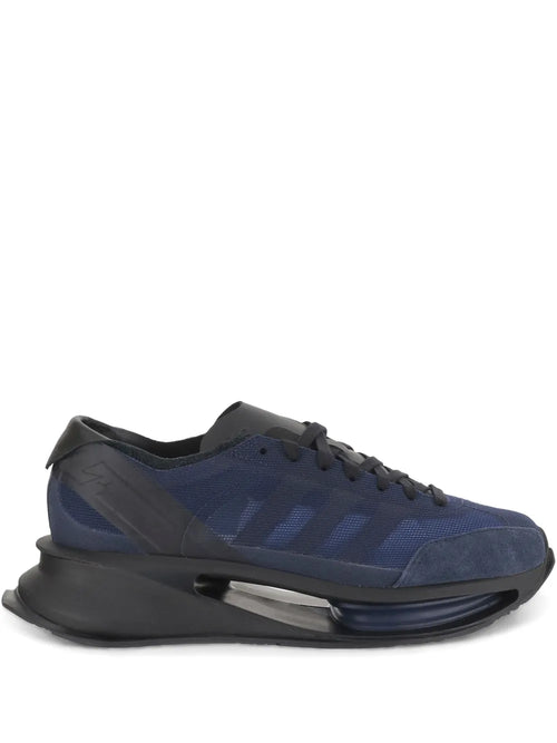 adidas Yeezy Suede Sneakers — Blue — Size US M 3.5 - US W 5 — Front View