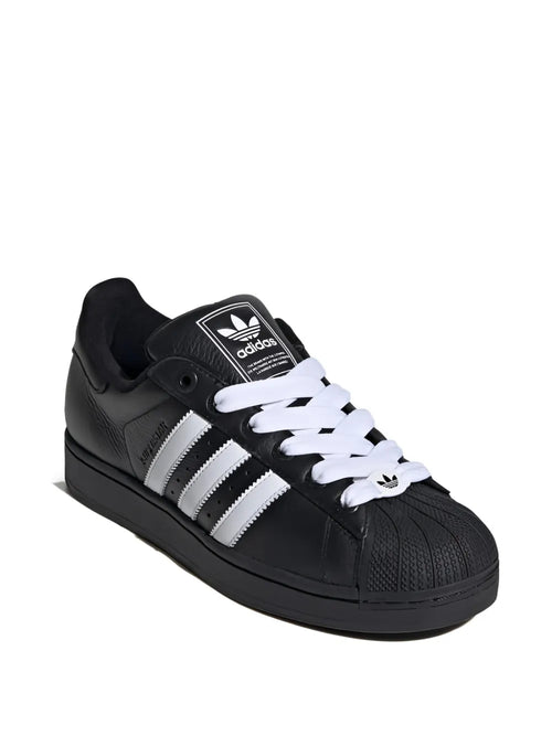 adidas Superstar Ii Core Black/White/Core Black Sneakers — Black — Size US M 4 - US W 5.5 — Side View
