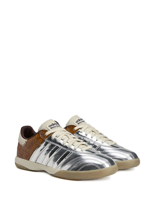 adidas X Wales Bonner Samba Mn Sneakers — Silver-Tone — Size US M 9 - US W 10.5 — Side View