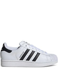 adidas Superstar Ii White/Black Sneakers — White — Size US M 8.5 - US W 10 — Front View