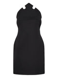 Coperni X Disney Crown Shaped Bustier Dress — Black — Size XS — Front View