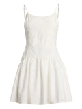 Polo Ralph Lauren Embroidered Dress — White/ Red — Size XXS — Front View