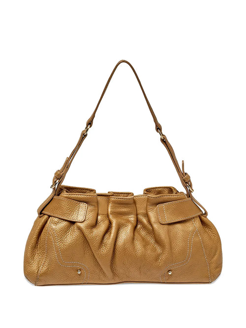 Aigner Vintage Leather Shoulder Bag — Same as shown — Size One Size — Side View