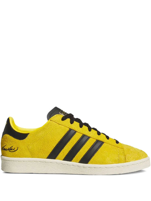 adidas X Bruce Lee Jabbar Game Of Death Sneakers — Yellow — Size US M 10 - US W 11.5 — Front View