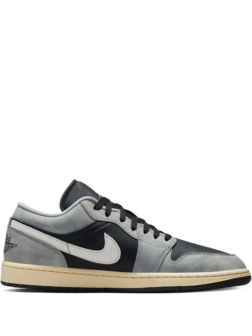Air Jordan 1 Low Se Light Smoke Grey Sneakers — Light Smoke Grey — Size US M 11.5 - US W 13 — Front View