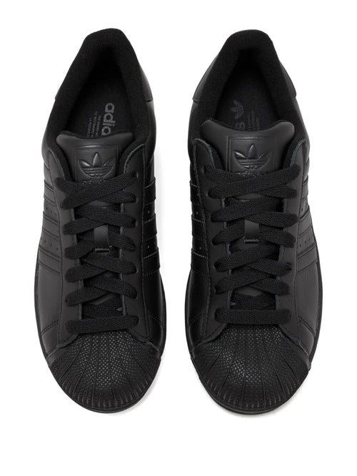 adidas Superstar Ii Sneakers — Black — Size US M 11.5 - US W 13 — Side View