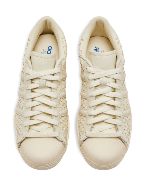 adidas Superstar Sneakers — Beige — Size US M 10.5 - US W 12 — Side View