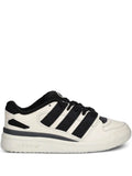 adidas Three-Stripes Leather Trainers — Off-White — Size US M 9.5 - US W 11 — Front View