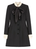Valentino Garavani Crepe Couture Short Dress — Same as shown — Size XS — Front View