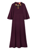 La Doublej Sorella Bell Sleeve Maxi Dress — Same as shown — Size XS — Front View