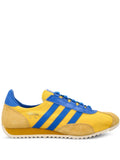 adidas Sl 72 Three-Stripe Sneakers — Yellow — Size US M 9 - US W 10.5 — Front View