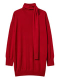 Twinset Cut Out Mini Dress — Red — Size XS — Front View