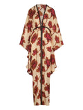 Johanna Ortiz Floral Print Maxi Dress — Cream — Size XS — Front View