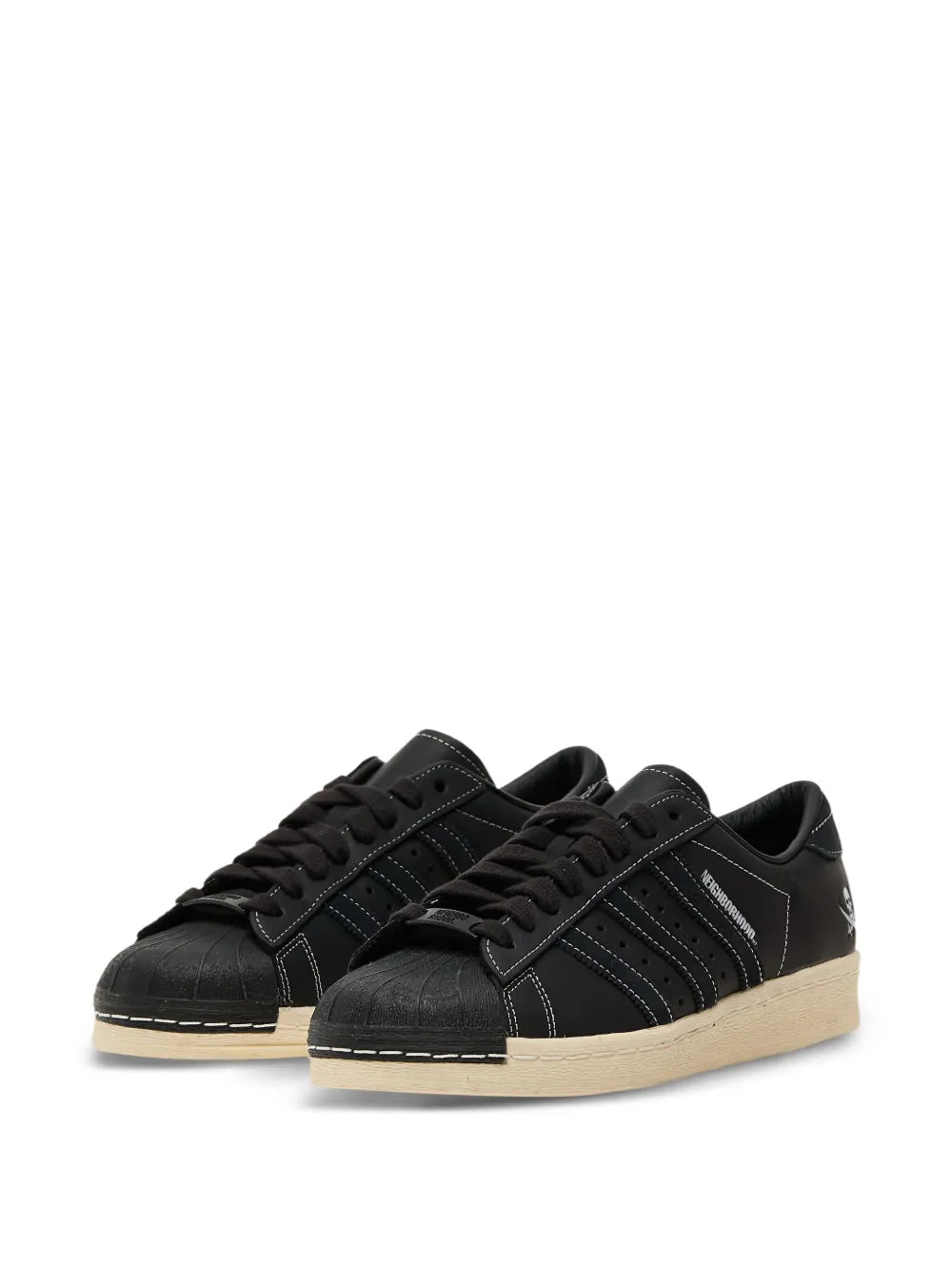adidas Superstar Neighborhood 2005 Sneakers — Black — Size US M 10.5 - US W 12 — Side View