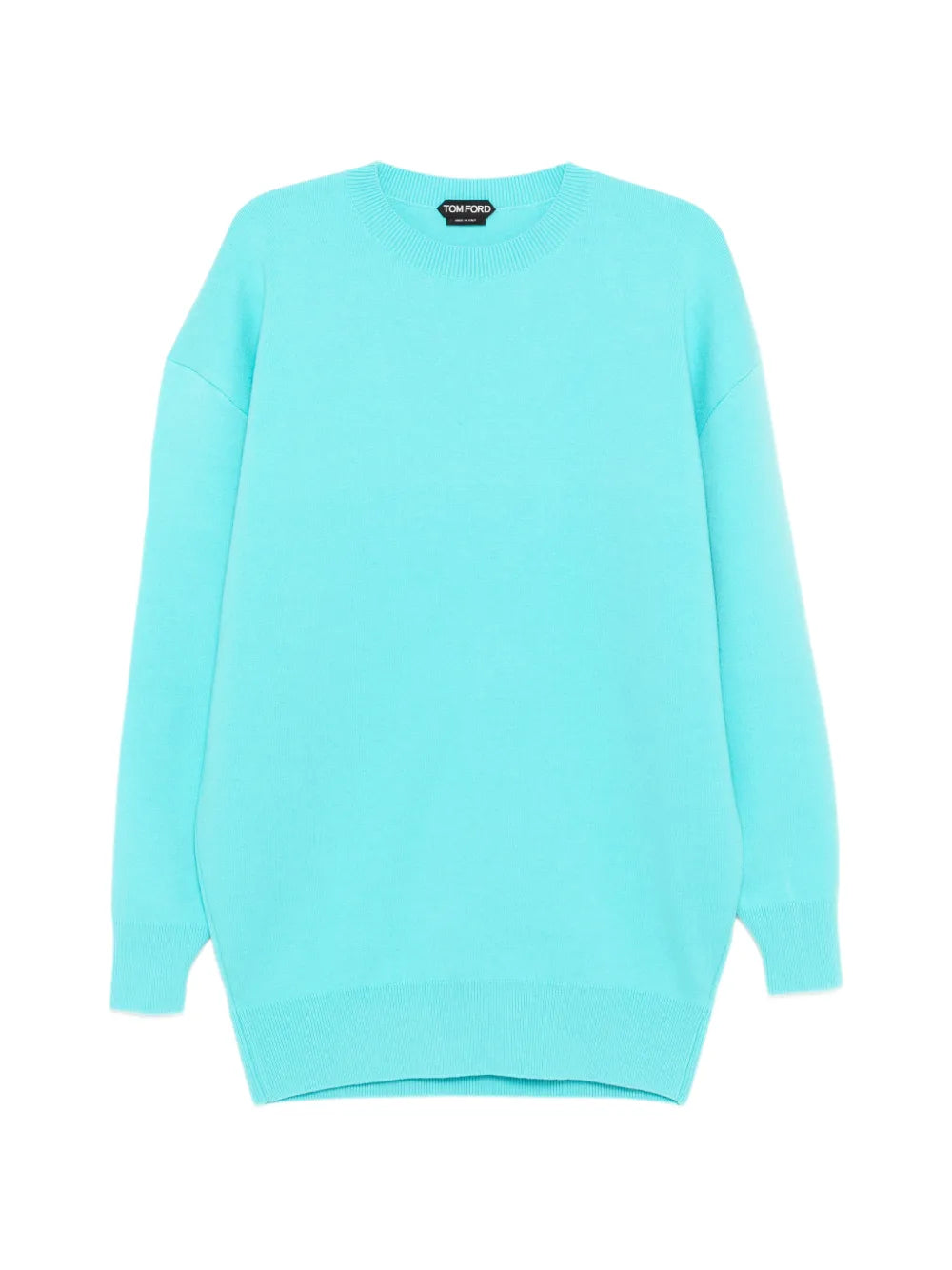 Tom Ford Knitted Dress — Blue — Size XS — Front View