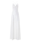 Il Volo Muse Maxi Dress — White — Size S — Front View
