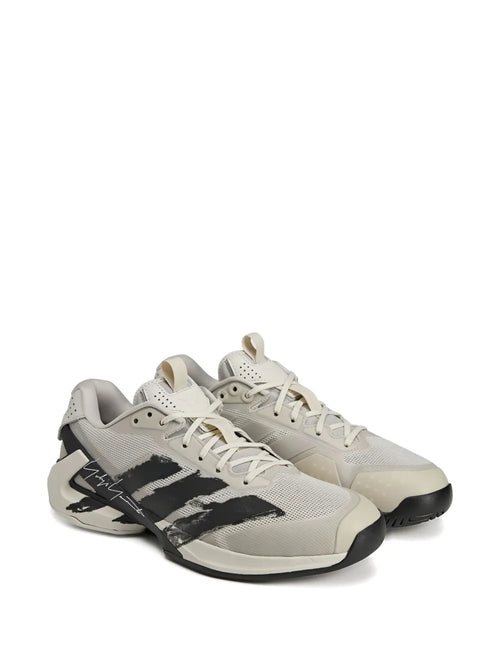 adidas Y-3 Ubersonic Orbit Grey/Black Sneakers — Light Grey — Size US M 6 - US W 7.5 — Side View