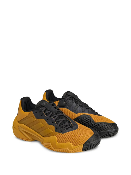adidas Y-3 Barricade Collegiate Gold/Black Sneakers — Yellow — Size US M 6 - US W 7.5 — Side View