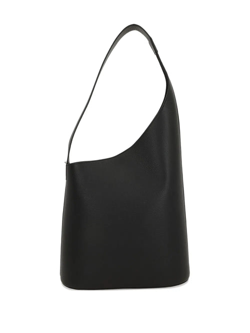 Aesther Ekme Grained Leather Shoulder Bag — Same as shown — Size One Size — Side View