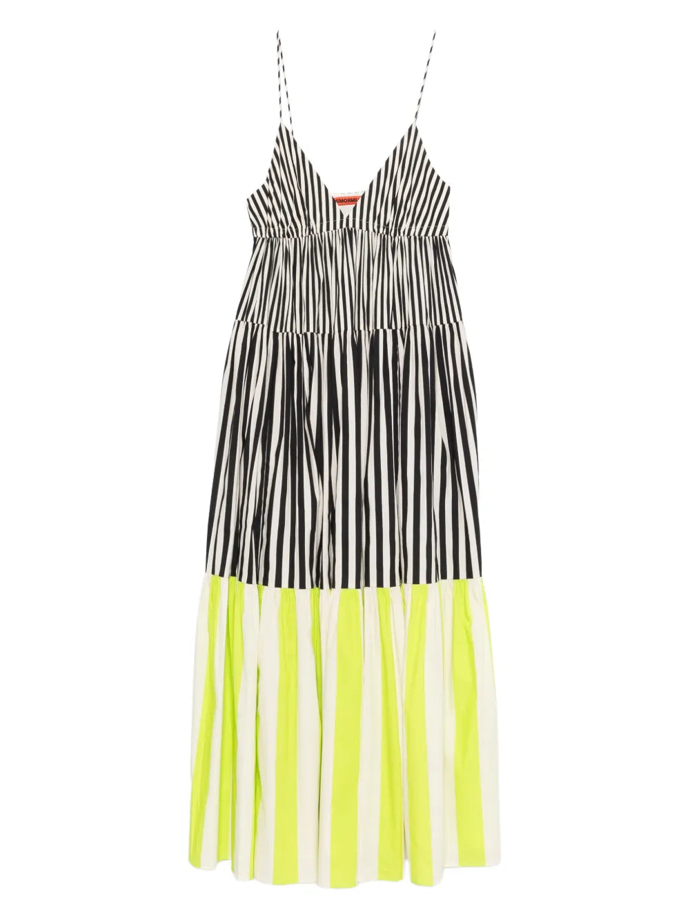 Simon Miller Romi Maxi Dress — Black/ Red — Size XS — Front View