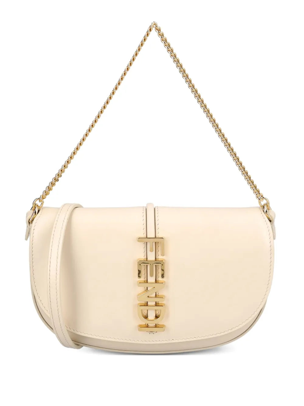 Fendi Fendigraphy Wallet On Chain — Same as shown — Size One Size — Front View