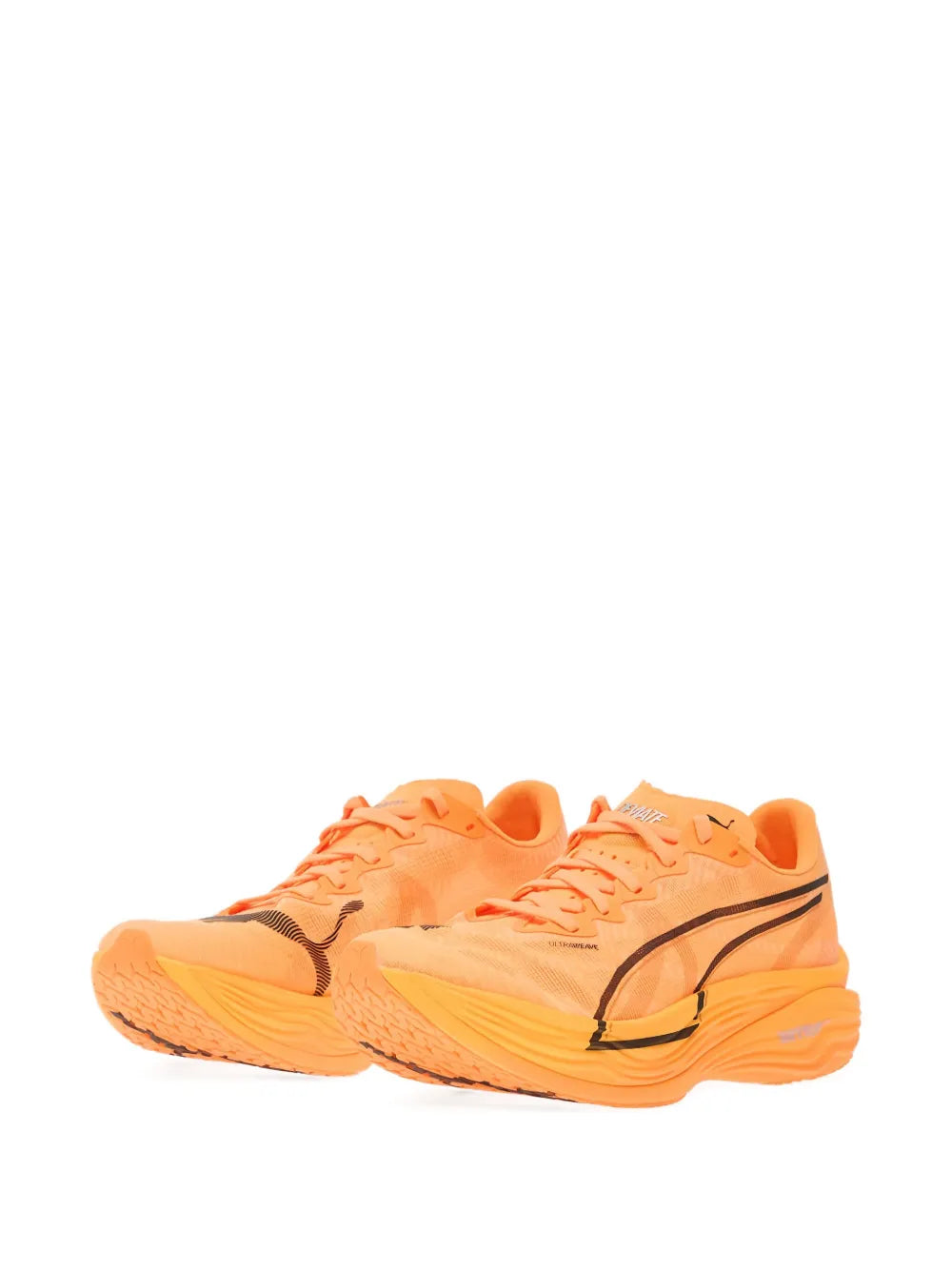 PUMA Deviate Nitro Elite 3 — Orange — Size US M 3.5 - US W 5 — Back View