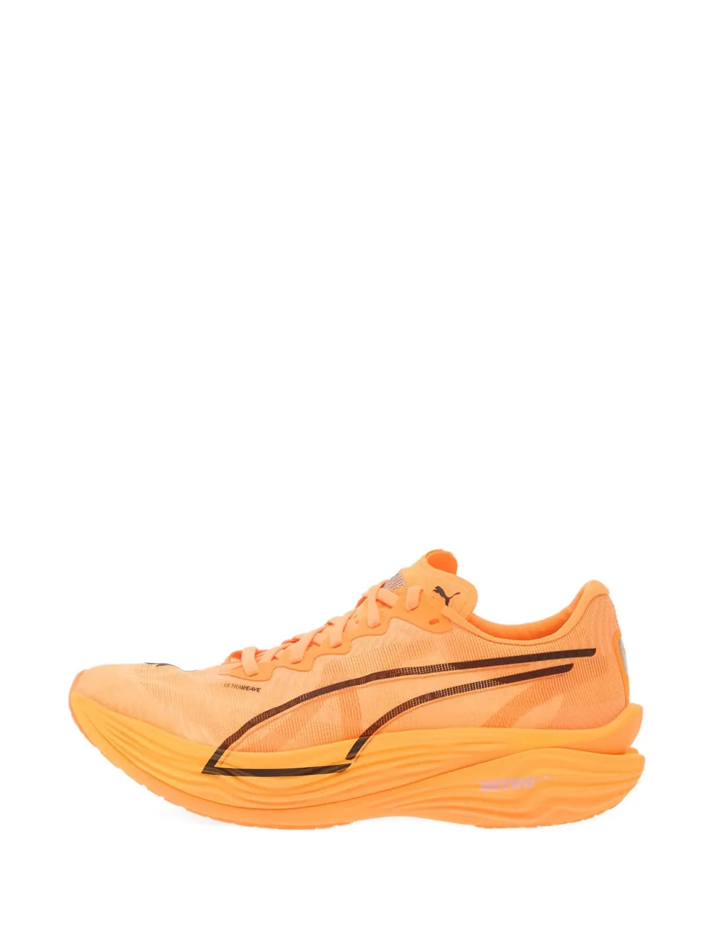 PUMA Deviate Nitro Elite 3 — Orange — Size US M 3.5 - US W 5 — Side View