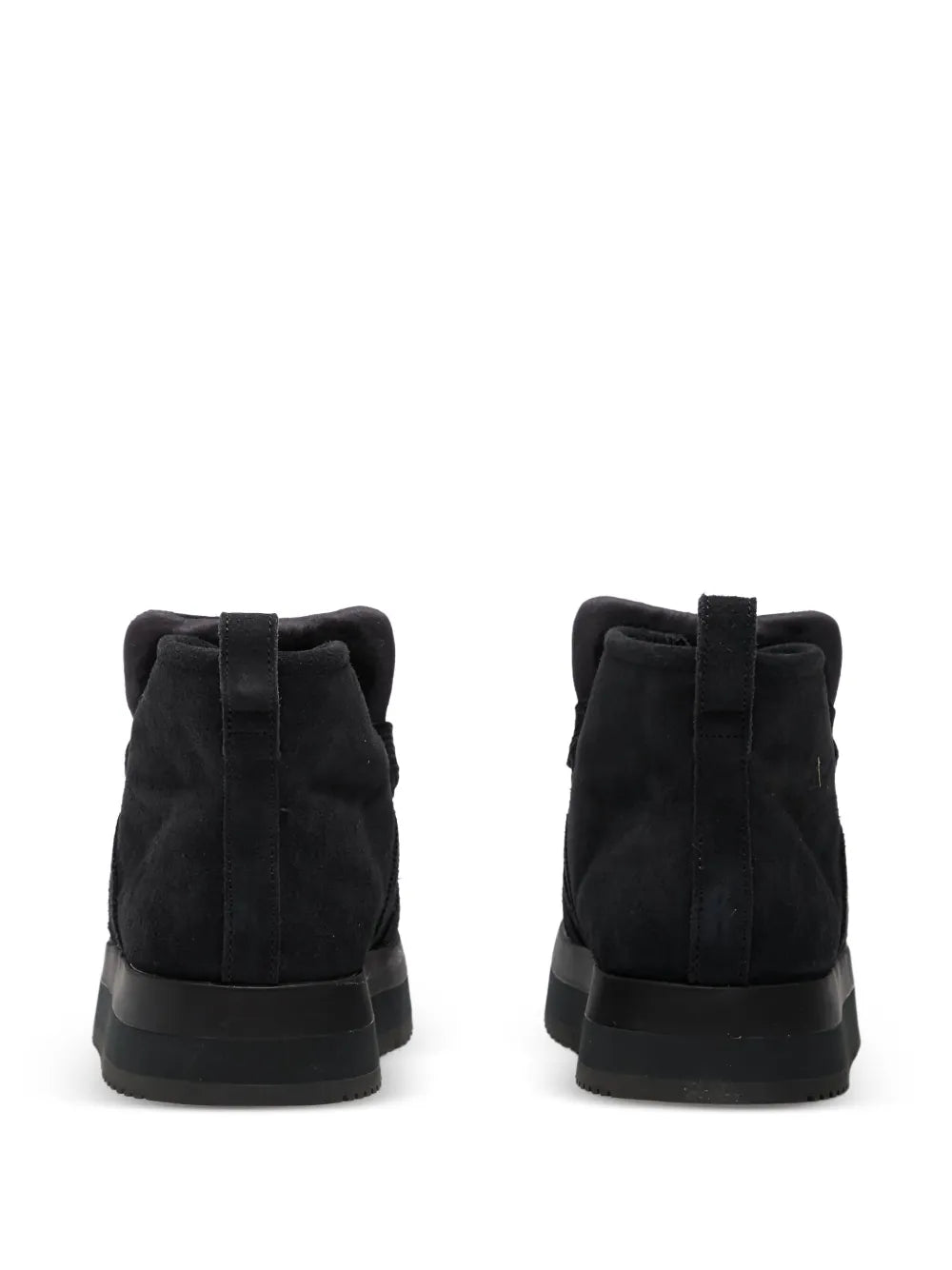 adidas Campus 00S Winter Mid — Black — Size US M 3.5 - US W 5 — Back View
