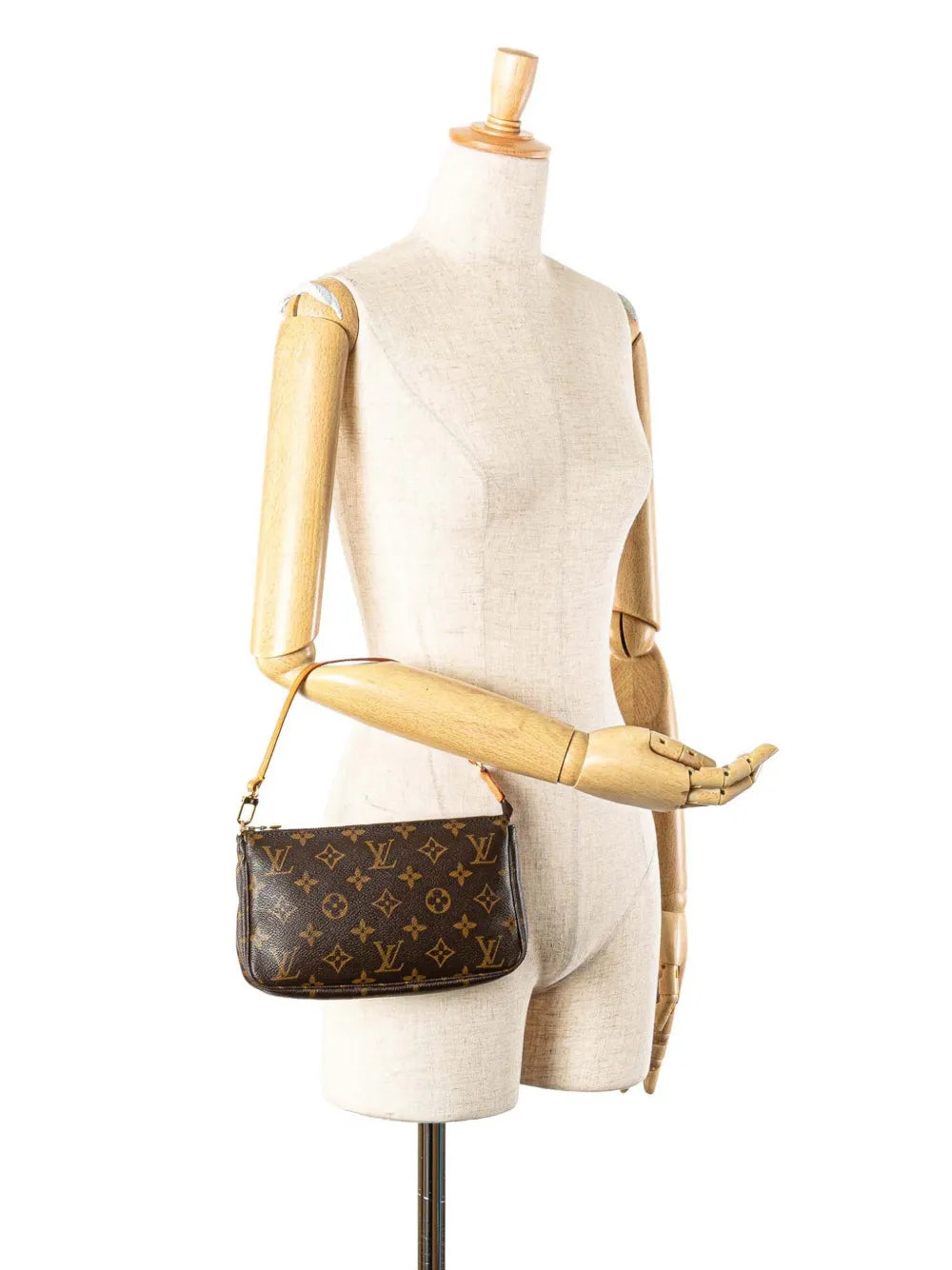 Louis Vuitton Pre Owned 1999 Monogram Pochette Accessoires Shoulder Bag — Same as shown — Size One Size — Side View