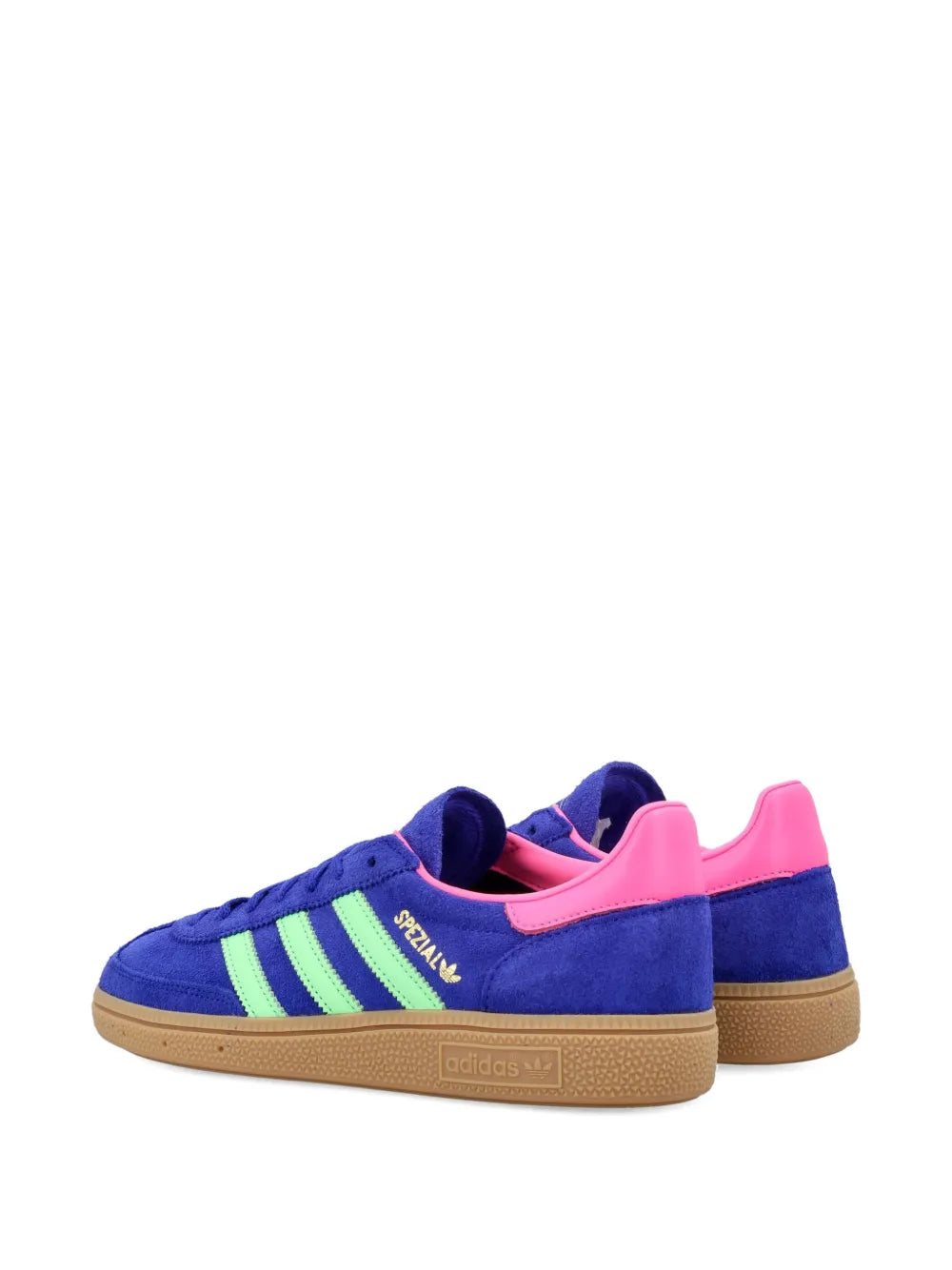adidas Handball Spezial 3-Stripes — Blue — Size US M 3.5 - US W 5 — Top View
