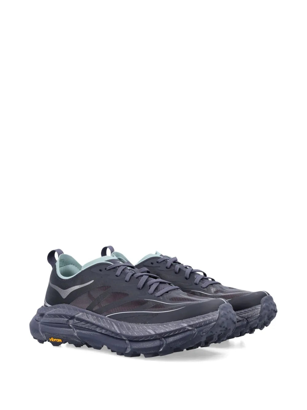 HOKA Mafate Speed 4 Lite — Grey — Size US M 3.5 - US W 5 — Side View