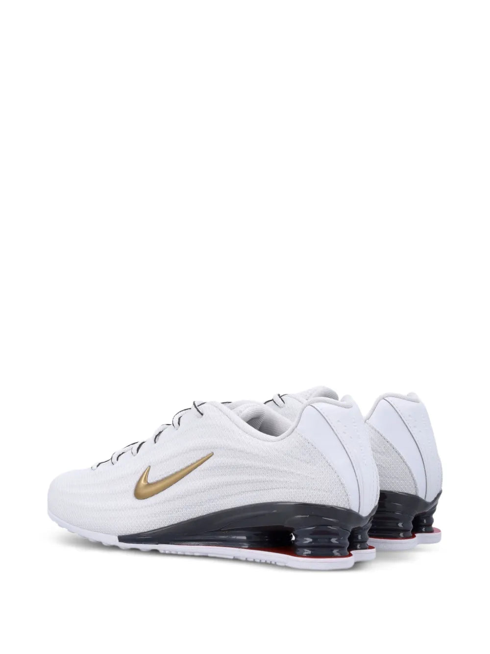 Nike Logo Trainers — White — Size US M 3.5 - US W 5 — Top View